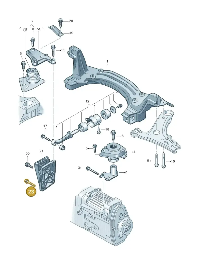 N90712401 — SEAT AROSA (2003-2004) diagram 158199200, position 23