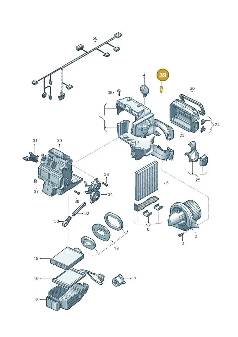 N90729002 — SEAT Ibiza Stylance (2015-) diagram 773819100, position 39