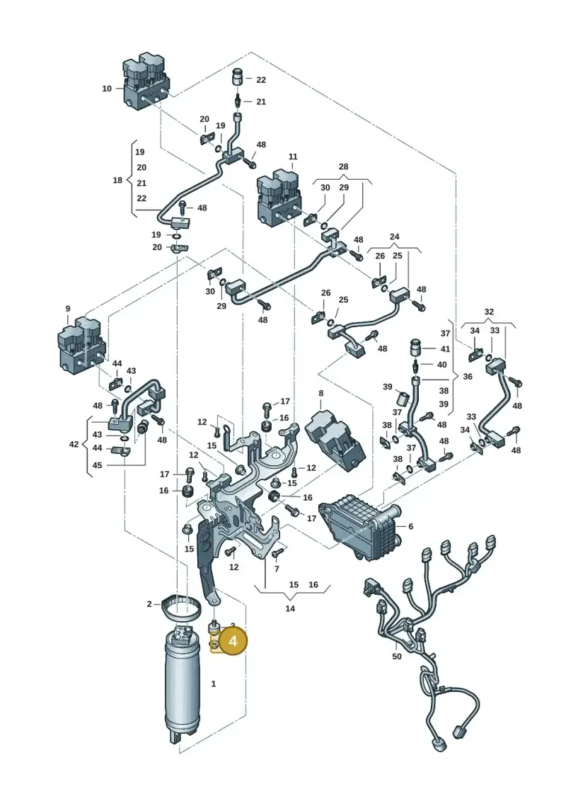 N90761103 — SEAT Tavascan Cupra (2023-) diagram 10a260600, position 4