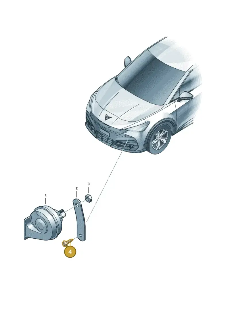 N90817003 — SEAT Tavascan Cupra (2023-) diagram 20h951000, position 4