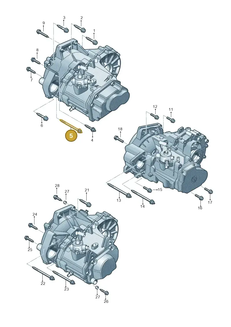 N90832903 — SEAT Ibiza Reference (2008-2011) diagram 460300730, position 5