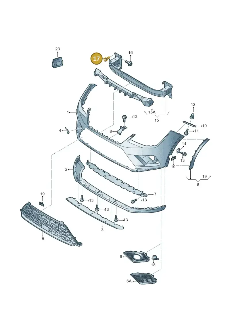 N90835704 — SEAT Arona FR (2017-) diagram 471807000, position 17