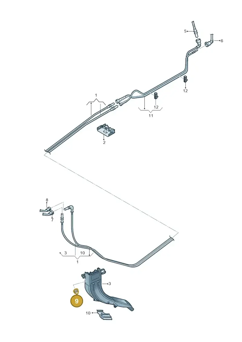N90871902 — SEAT Formentor TSI CUPRA (2020-) diagram 596201210, position 9