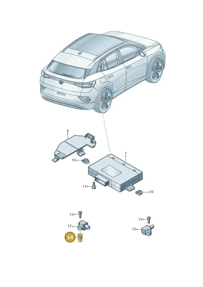 N90920301 — SEAT Tavascan Cupra (2023-) diagram 11a907035, position 14