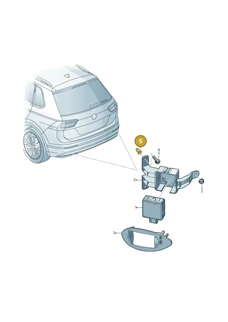 N90935003 — SEAT Tarraco FR (2018-2024) diagram 884907150, position 5