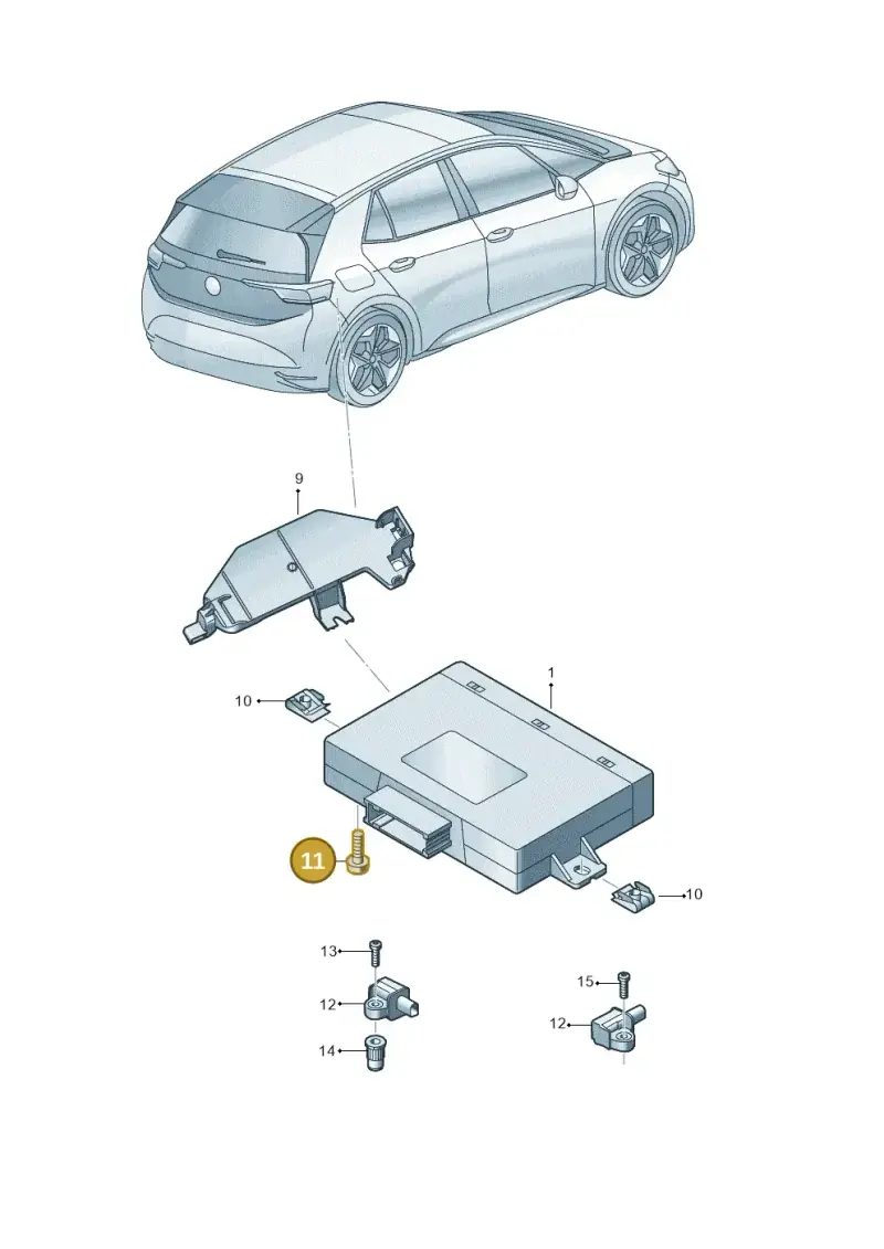N90947201 — SEAT EBoost CUPRA (2021-) diagram 10a907035, position 11