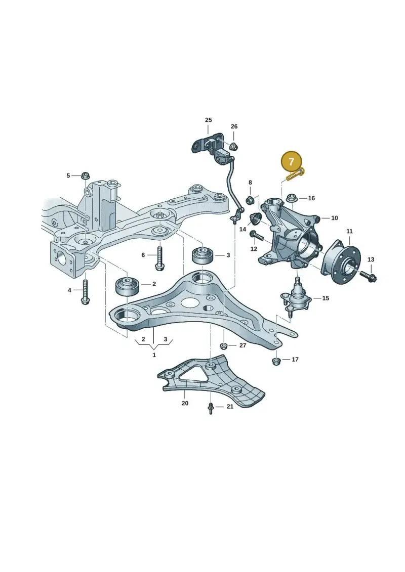 N90954802 — SEAT Tavascan Cupra (2023-) diagram 10a407000, position 7