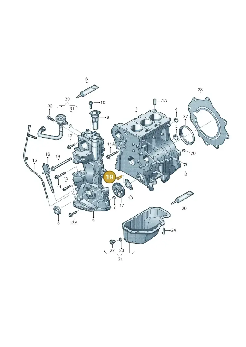 N90954905 — SEAT Ibiza Reference (2012-2012) diagram 253103050, position 19