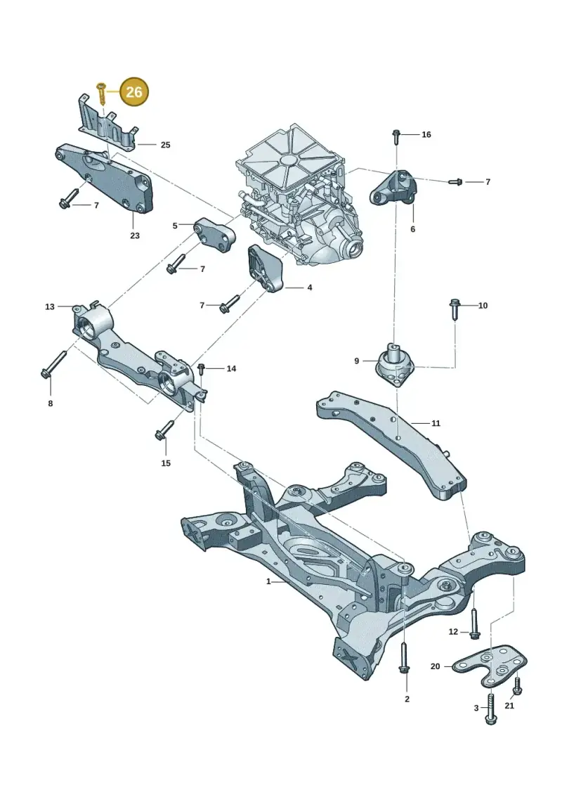 N90969901 — SEAT Tavascan Cupra (2023-) diagram 89a199200, position 26