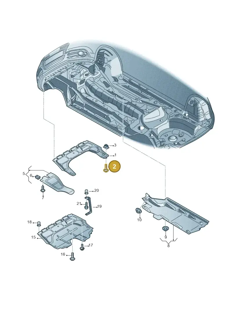 N90985501 — SEAT Ibiza Stylance (2015-) diagram 678825000, position 2