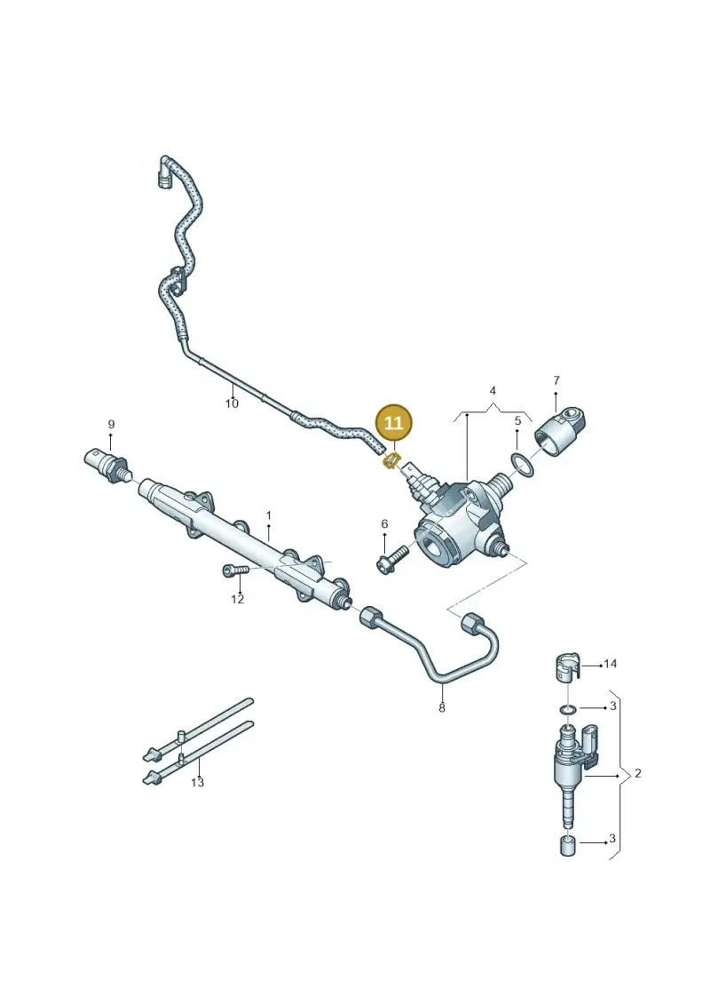 N90986501 — SEAT Formentor TSI CUPRA (2020-) diagram 747133700, position 11