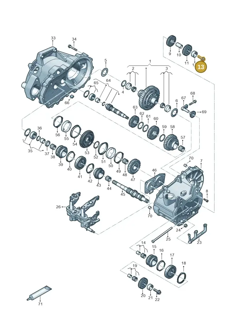 N90995201 — SEAT Ibiza FR (2017-) diagram 495300120, position 13