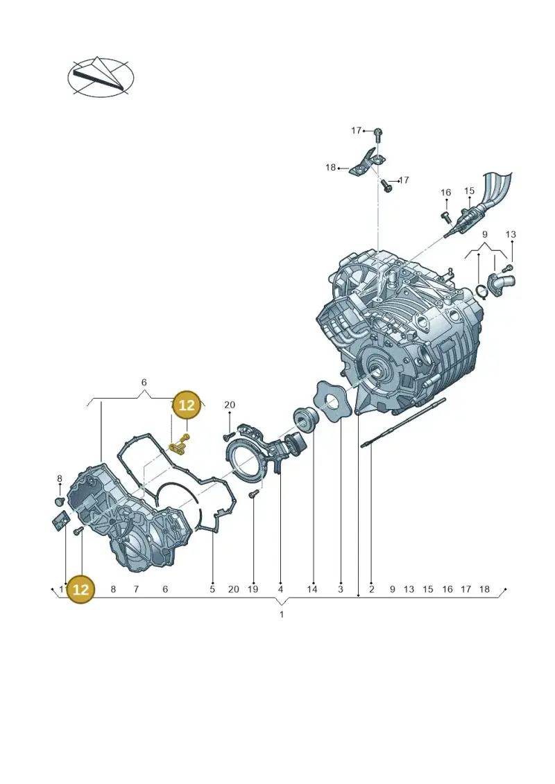 N91032702 — SEAT Mii electric (2020-2021) diagram 774901002, position 12