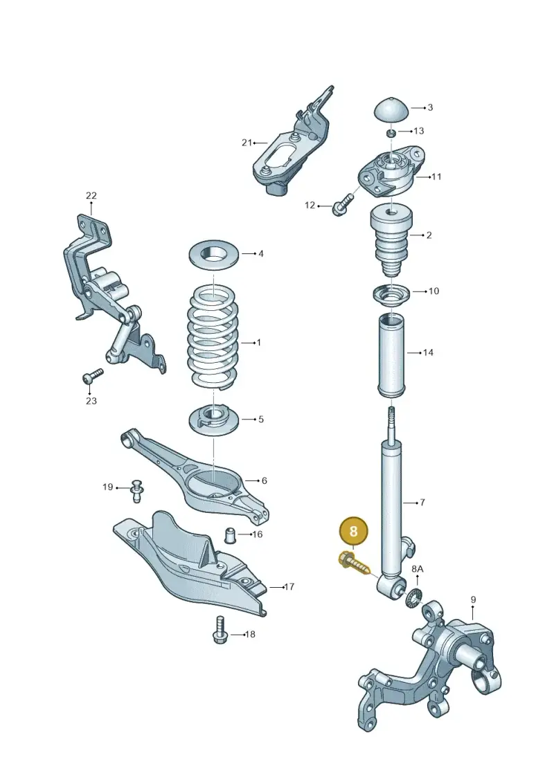 N91066201 — SEAT Alhambra Stylance (2015-2022) diagram 645511100, position 8