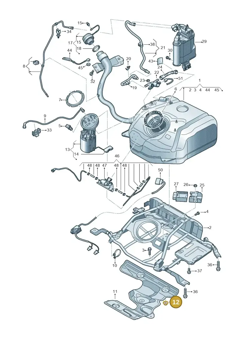 N91068501 — SEAT Formentor TSI CUPRA (2020-) diagram 596201040, position 12