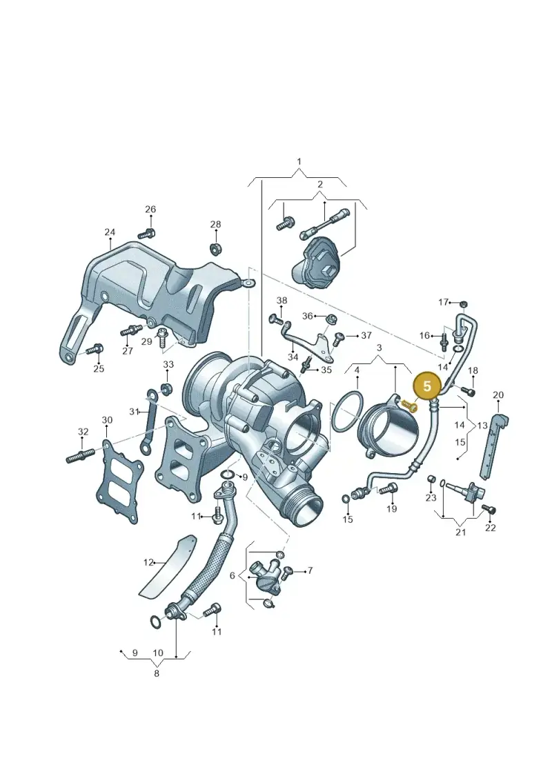N91069601 — SEAT Formentor TSI CUPRA (2020-) diagram 596145430, position 5