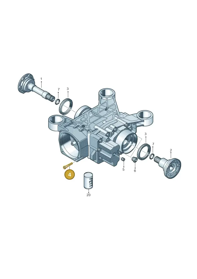 N91082701 — SEAT Formentor TSI CUPRA (2020-) diagram 412525120, position 4