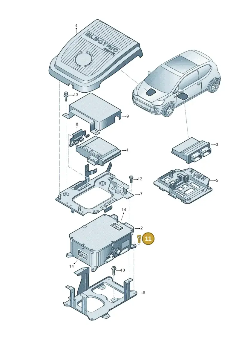 N91084801 — SEAT Mii electric (2020-2021) diagram 772906200, position 11