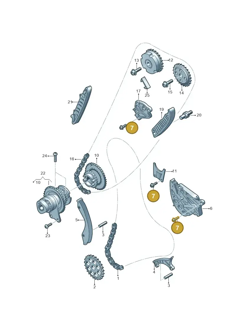 N91099101 — SEAT Formentor TSI CUPRA (2020-) diagram 898109300, position 7