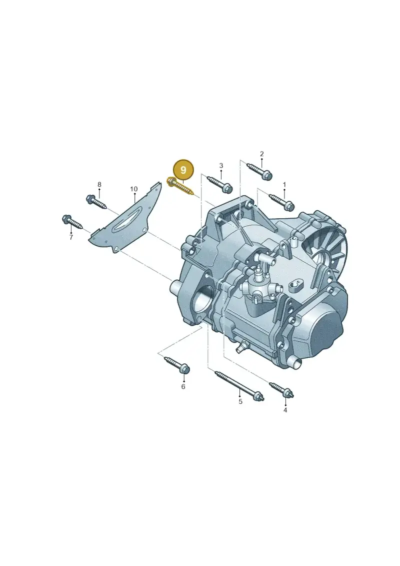 N91106301 — SEAT Altea XL Reference (2013-2013) diagram 694300710, position 9