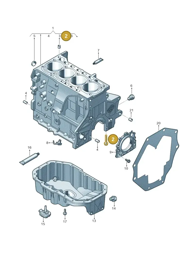 N91107801 — SEAT Alhambra Stylance (2010-2013) diagram 689103050, position 2