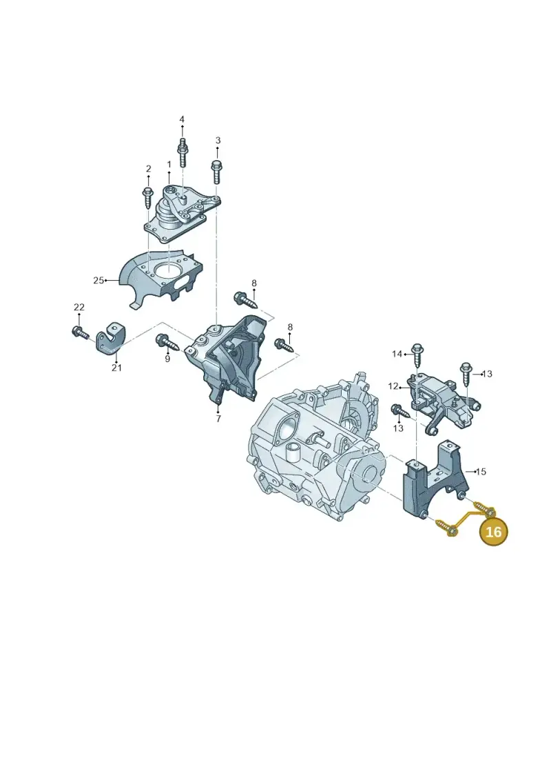 N91108901 — SEAT Ibiza Stylance (2015-) diagram 773199280, position 16