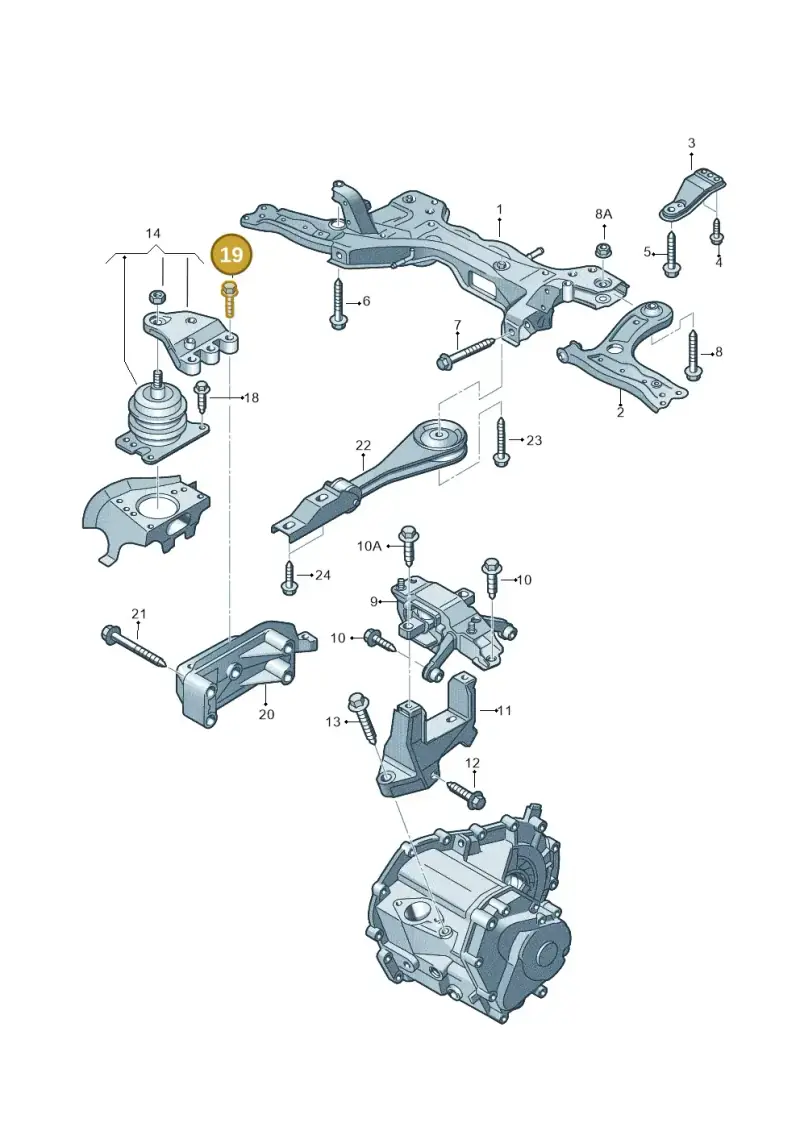 N91136301 — SEAT Toledo Reference (2012-2015) diagram 657199250, position 19