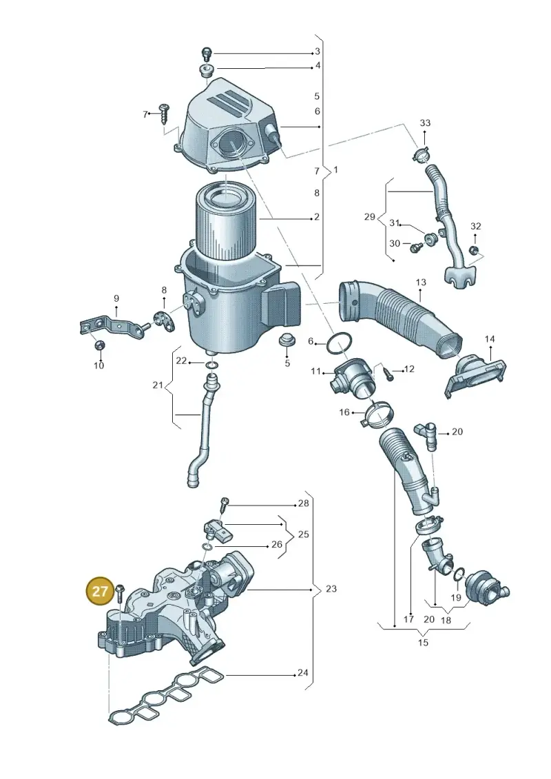 N91139501 — SEAT Ibiza Reference (2012-2012) diagram 672129300, position 27