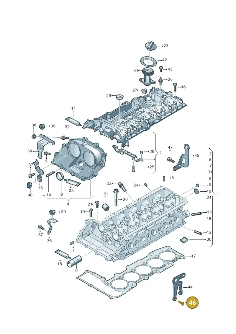 N91142201 — SEAT Formentor TSI CUPRA (2020-) diagram 596103040, position 46