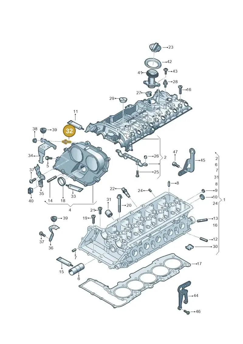 N91148001 — SEAT Formentor TSI CUPRA (2020-) diagram 596103040, position 32