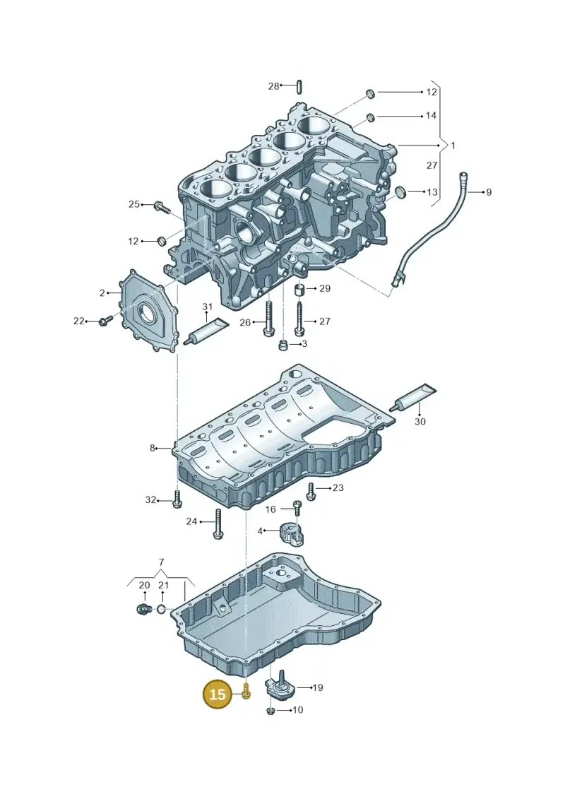 N91168701 — SEAT Formentor TSI CUPRA (2020-) diagram 898103100, position 15