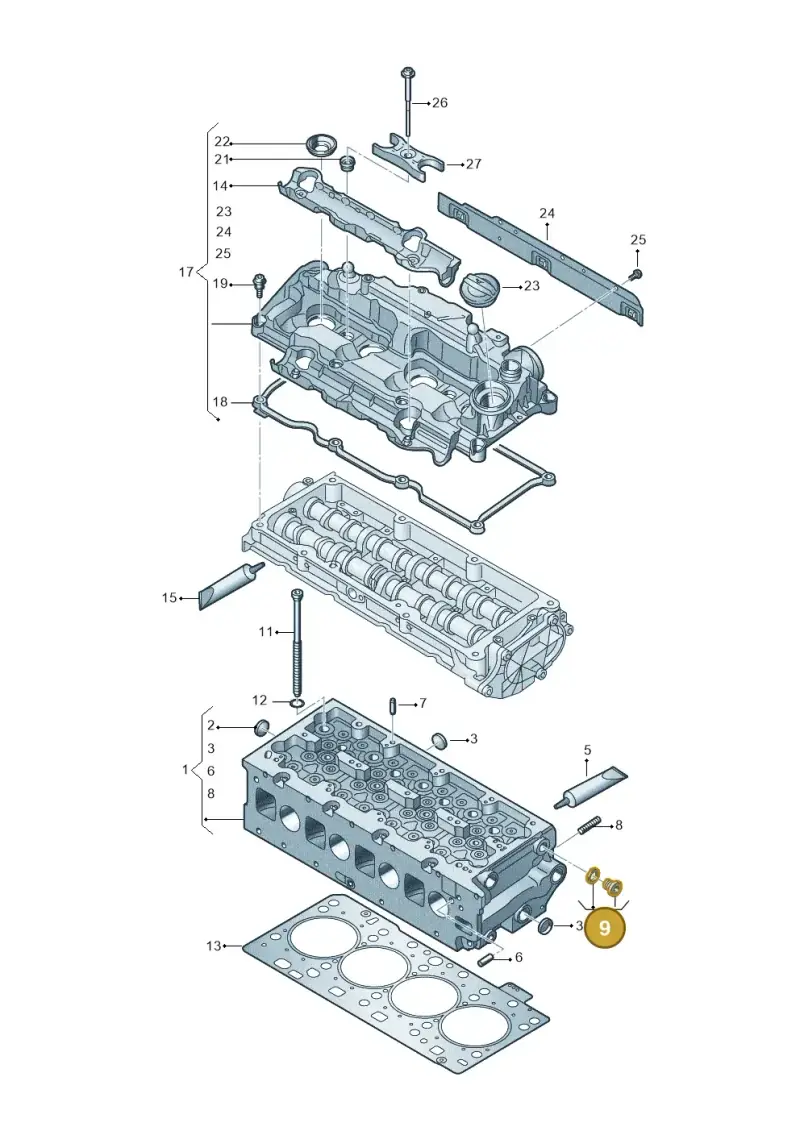 N91184201 — SEAT Formentor TSI CUPRA (2020-) diagram 793103066, position 9