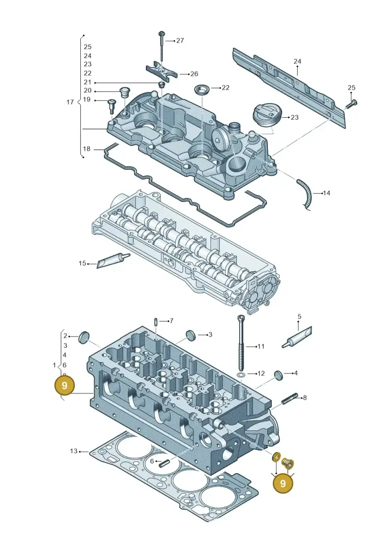 N91184201 — SEAT Leon style (2019-) diagram 884103650, position 9