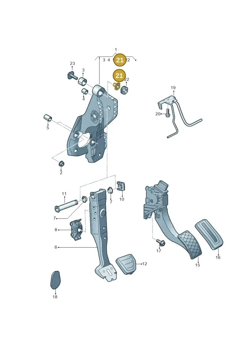 N91206501 — SEAT Tarraco FR (2018-2024) diagram 884721700, position 21
