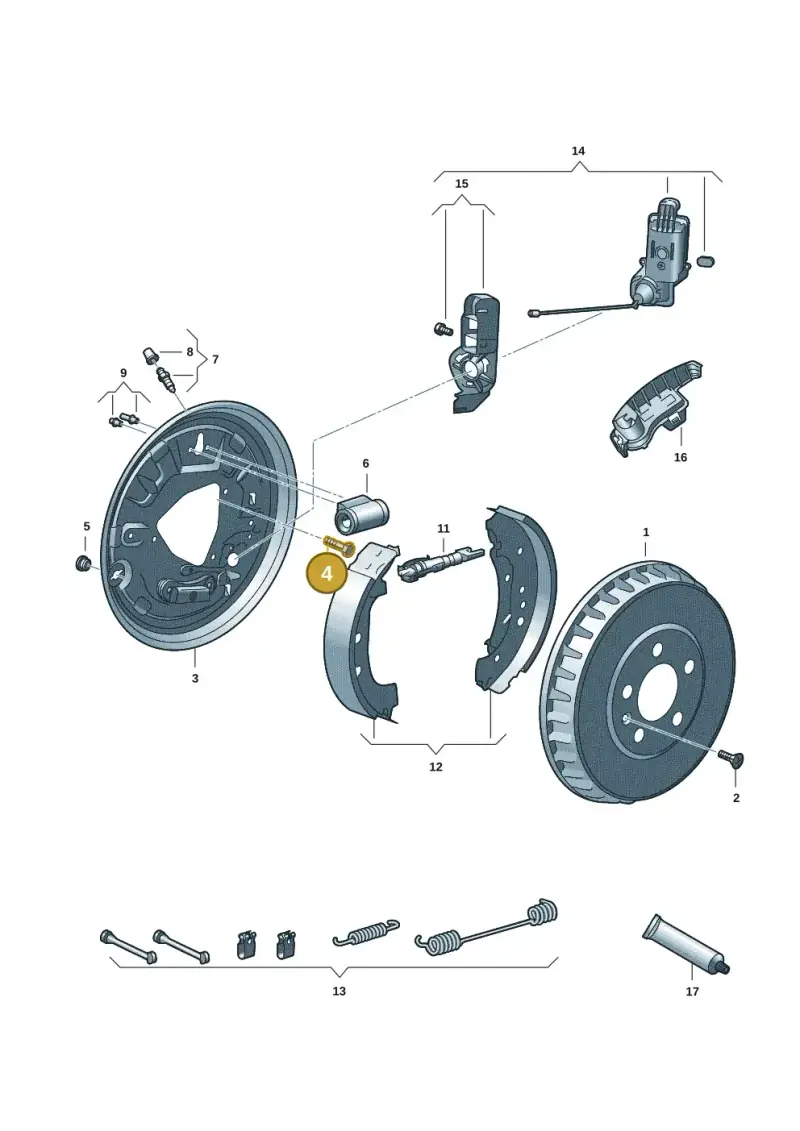 N91208801 — SEAT Tavascan Cupra (2023-) diagram 14b609000, position 4