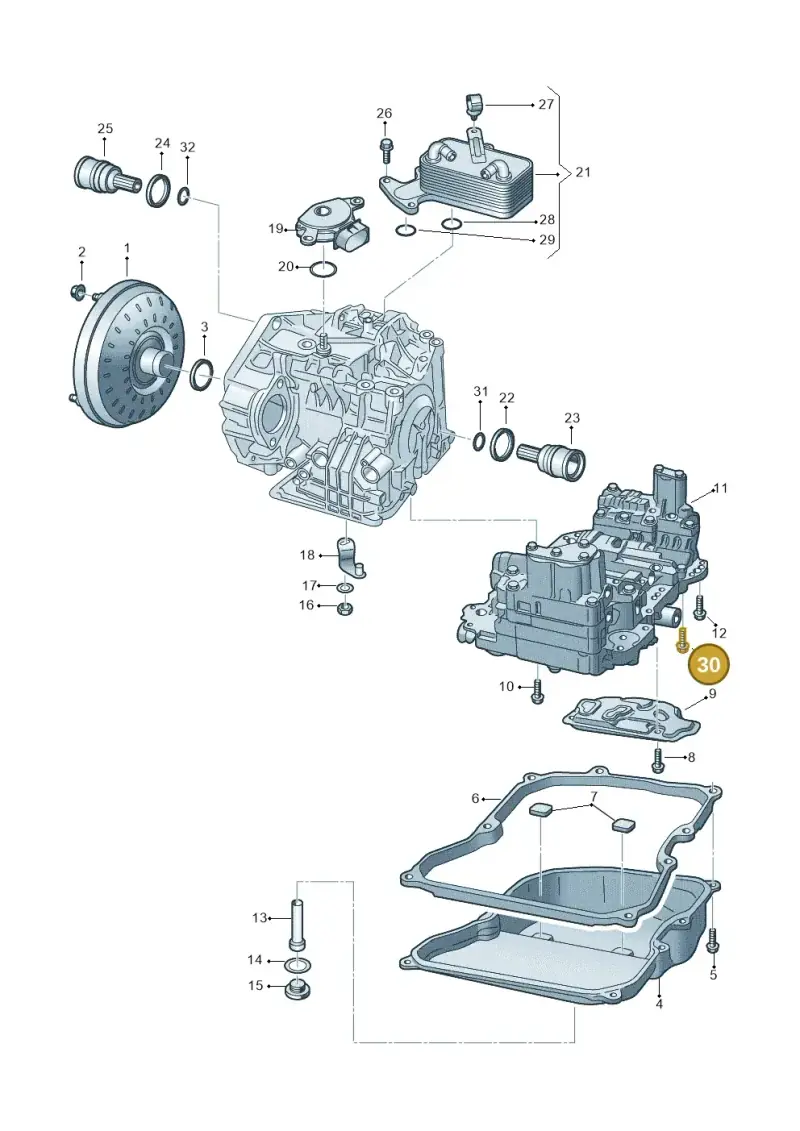 WHT000313 — SEAT Ibiza FR (2017-) diagram 691321660, position 30