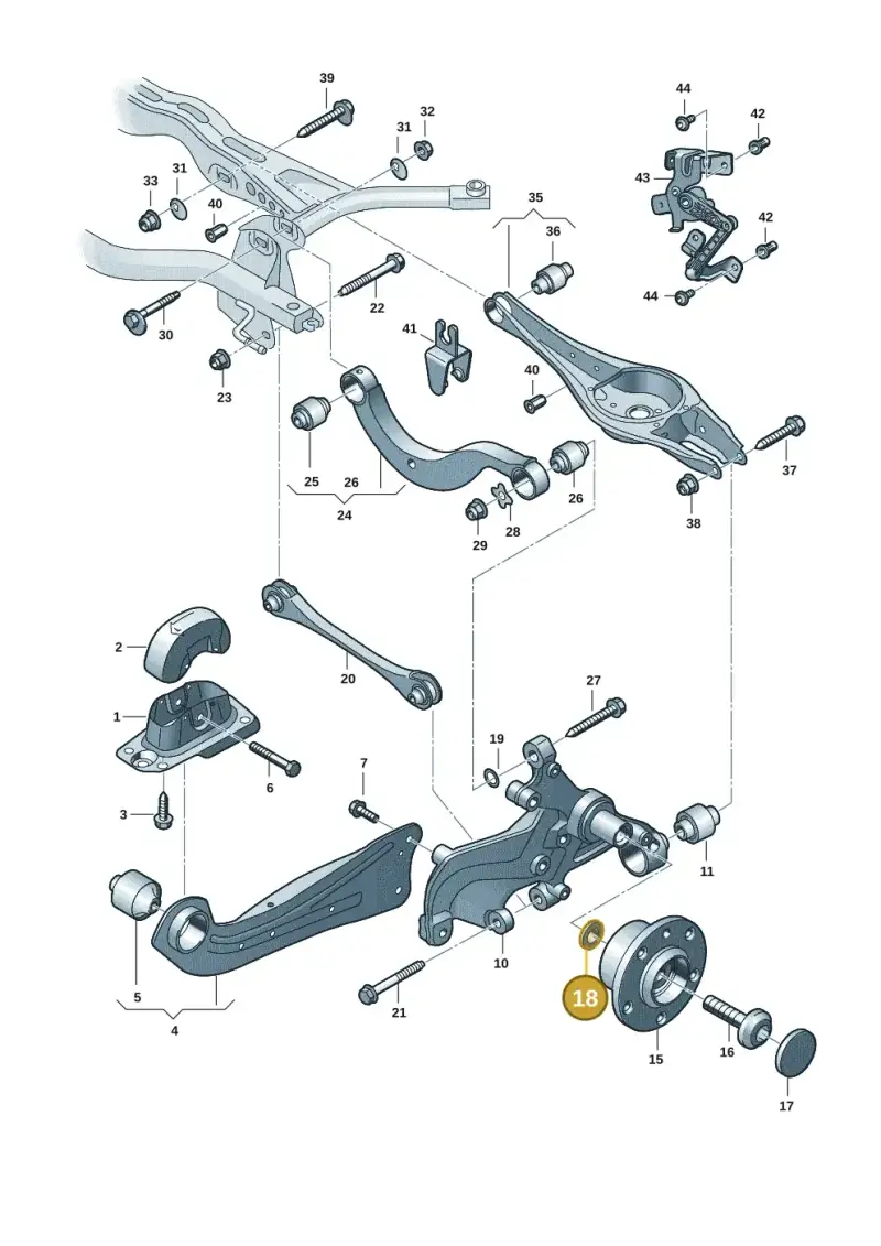 WHT000412 — SEAT Formentor TSI CUPRA (2020-) diagram 2gk505050, position 18