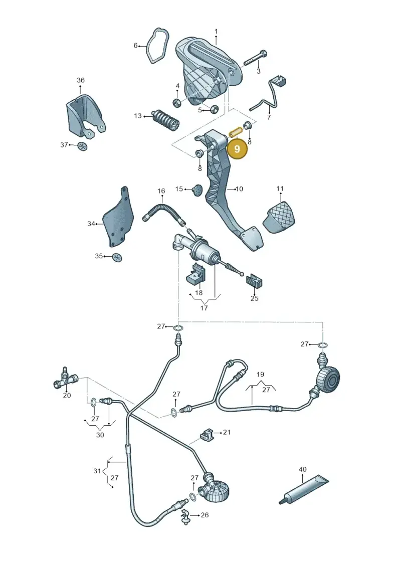 WHT000671 — SEAT Alhambra Stylance (2015-2022) diagram 863721250, position 9