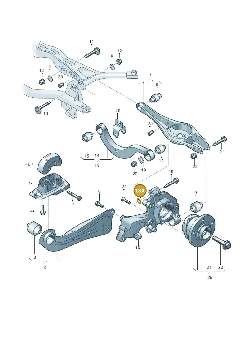 WHT000724 — SEAT Leon style (2019-) diagram 746505300, position 18A