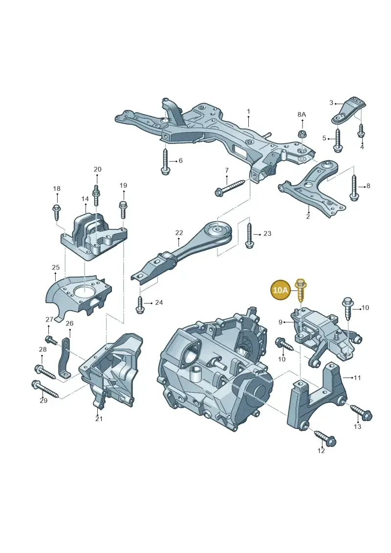 WHT001835 — SEAT Toledo Reference (2015-2019) diagram 792199100, position 10A