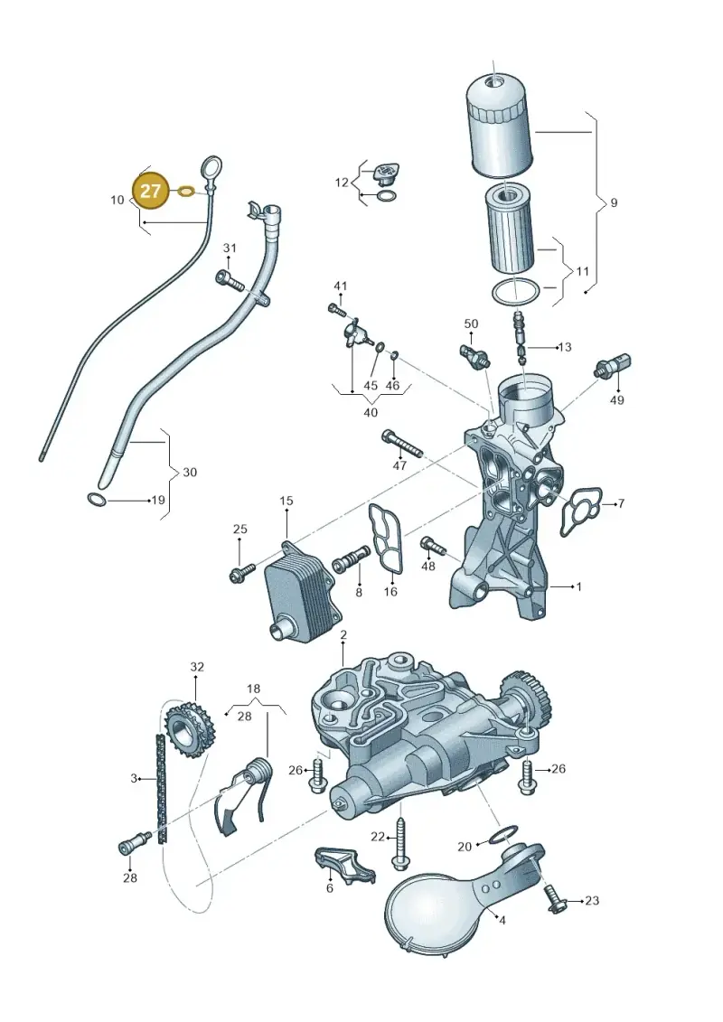 WHT002784 — SEAT Formentor TSI CUPRA (2020-) diagram 596115022, position 27
