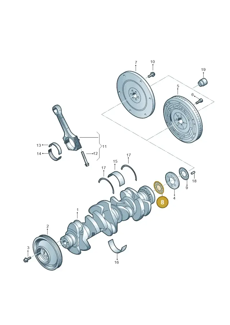 WHT003517 — SEAT Formentor TSI CUPRA (2020-) diagram 676105100, position 8
