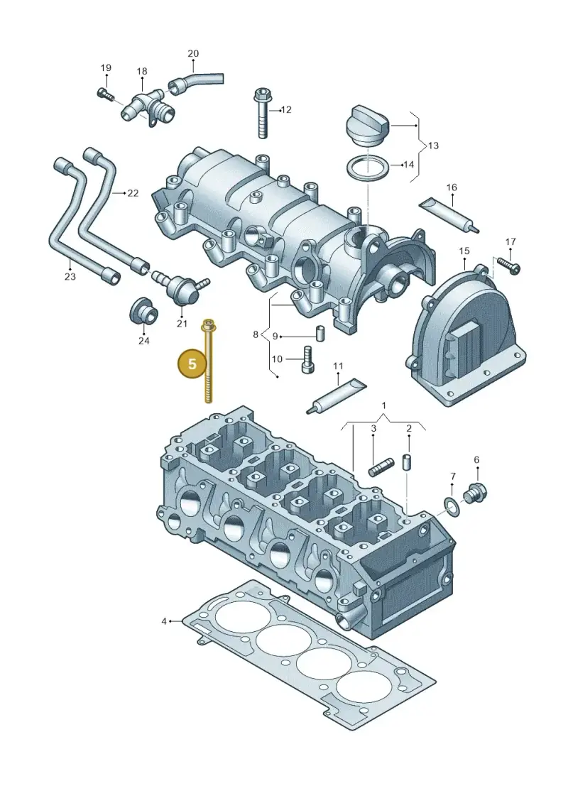 WHT004790 — SEAT Toledo Reference (2012-2015) diagram 649103410, position 5