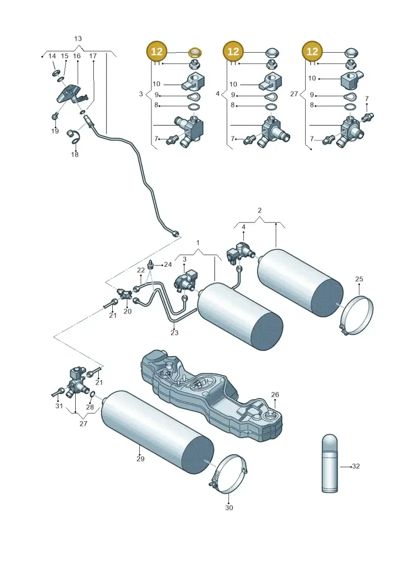 WHT005656 — SEAT Leon style (2019-) diagram 827201007, position 12