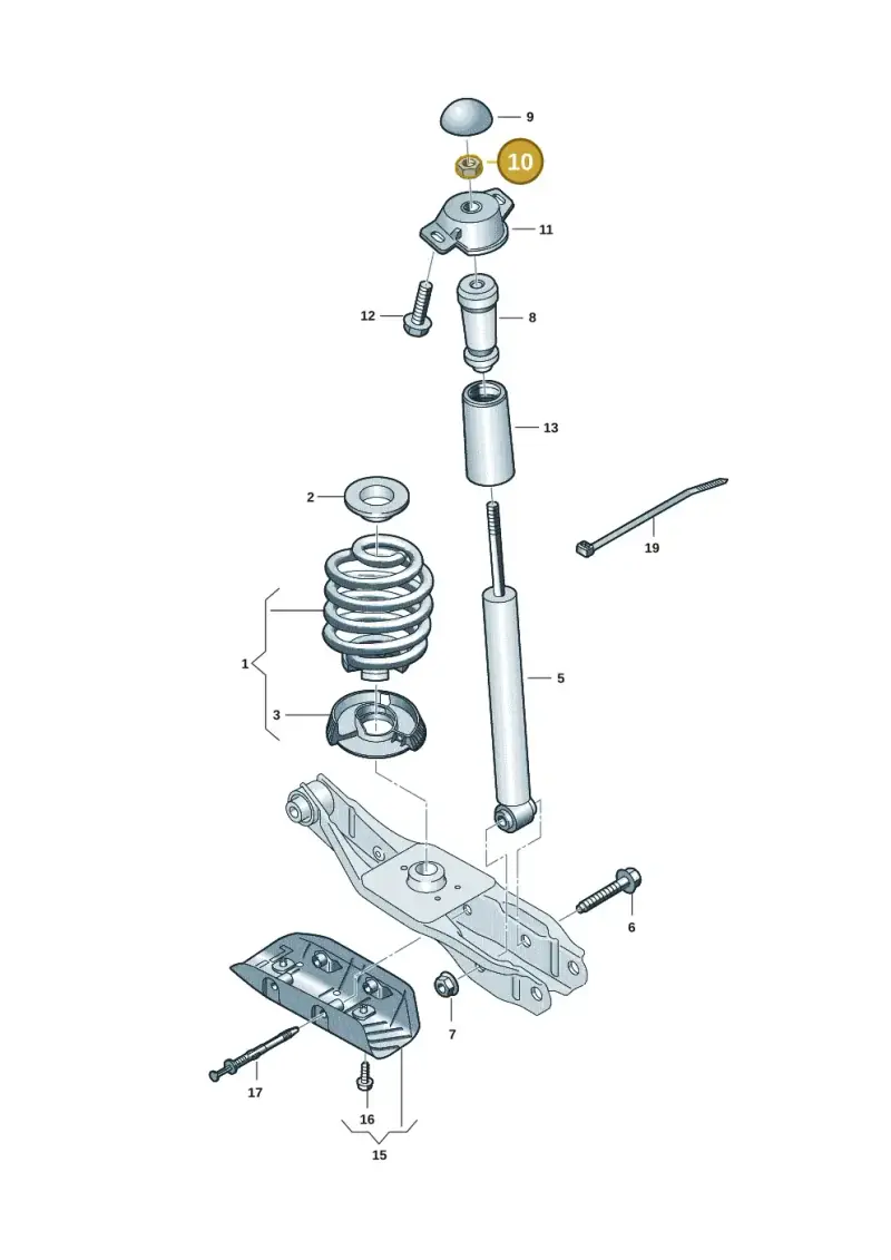 WHT007127 — SEAT EBoost CUPRA (2021-) diagram 10a511000, position 10