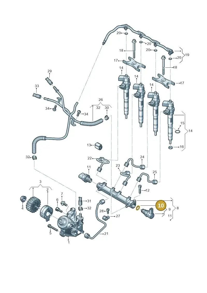 WHT008239 — SEAT Formentor TSI CUPRA (2020-) diagram 793130020, position 10