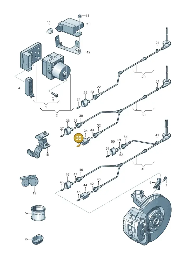 000979132EA — Skoda Superb (2013-2015) diagram 632927000, position 35