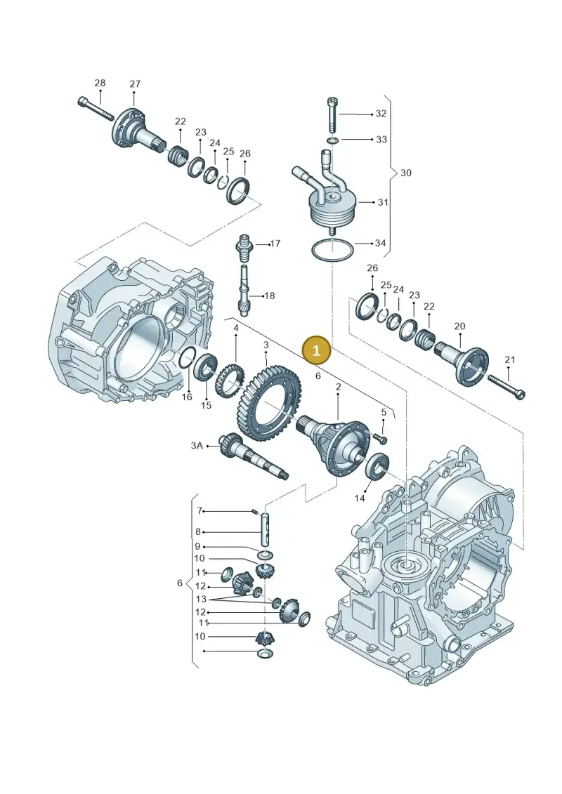 001498081B — Skoda FABIA/COMBI            05> (2004-) diagram 158409500, position 1