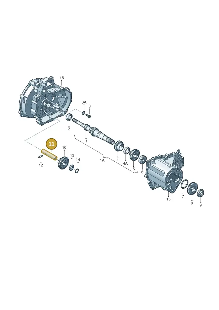 002311515B — Skoda OCTAVIA/COMBI/4X4 01> (2000-) diagram 231311210, position 11