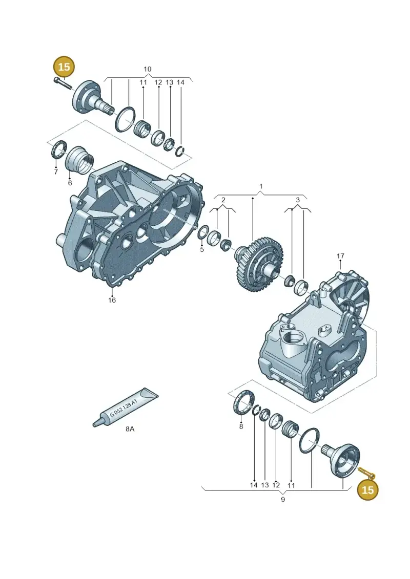003507327 — Skoda Octavia (2017-2020) diagram 794409130, position 15